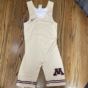 Nike Minnesota Gophers Wrestling Singlet Sizes Team Issued NCAA Player Worn